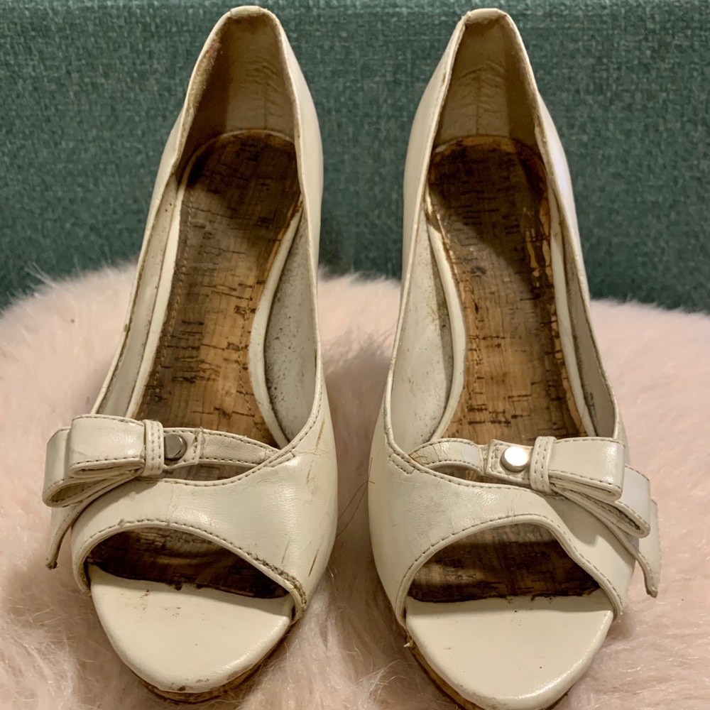 Charles & Keith Open Toed Pumps